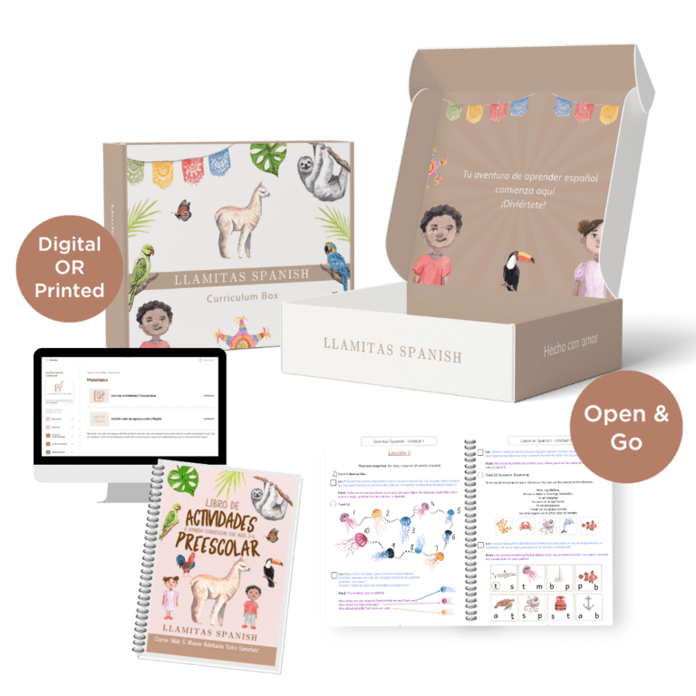 Llamitas Spanish Curriculum Cover 768x768