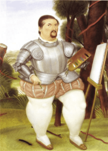 Fernando Botero Art Study in Spanish