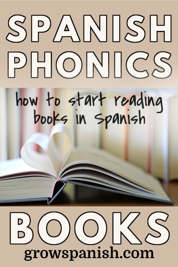 Spanish Phonics Books for Beginners