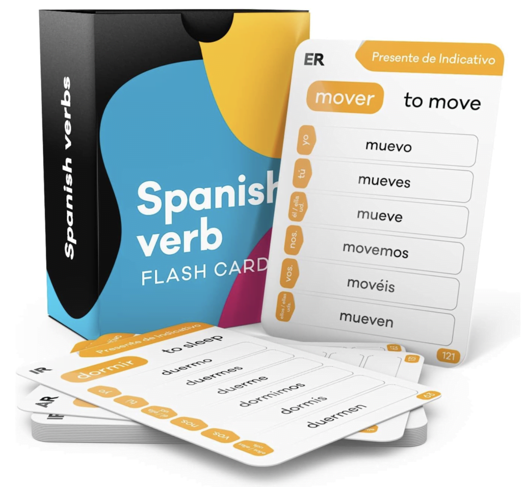Spanish Verb Conjugation Flashcards Amazon